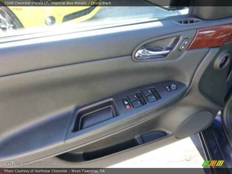 Imperial Blue Metallic / Ebony Black 2008 Chevrolet Impala LT