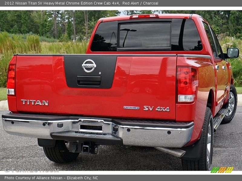  2012 Titan SV Heavy Metal Chrome Edition Crew Cab 4x4 Red Alert