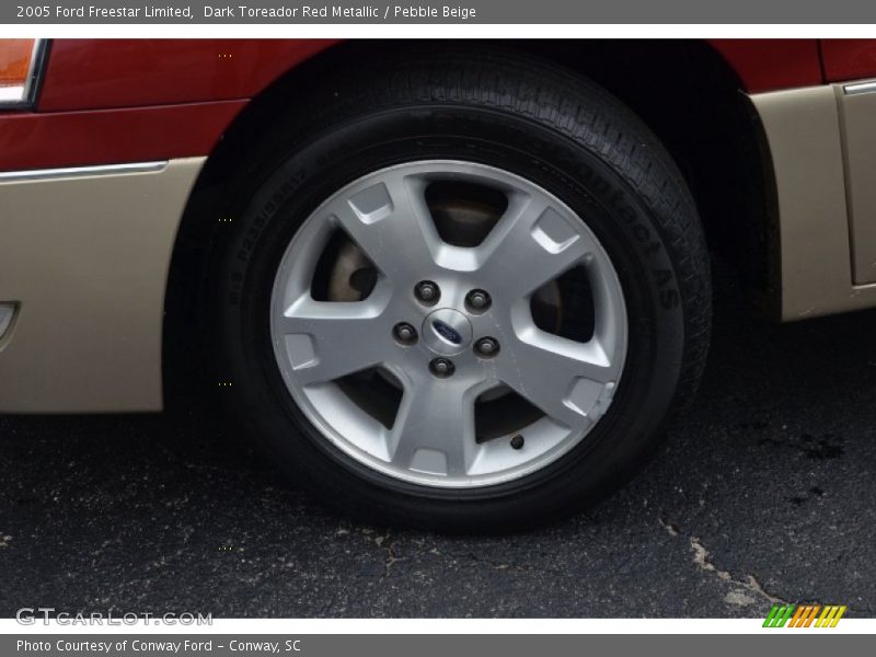 Dark Toreador Red Metallic / Pebble Beige 2005 Ford Freestar Limited