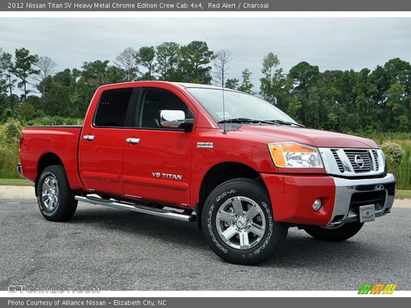  2012 Titan SV Heavy Metal Chrome Edition Crew Cab 4x4 Red Alert
