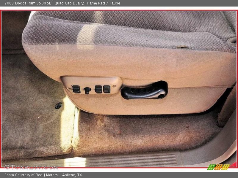Flame Red / Taupe 2003 Dodge Ram 3500 SLT Quad Cab Dually