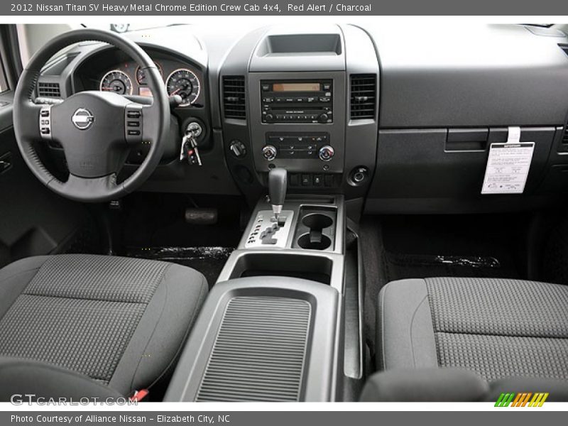 Dashboard of 2012 Titan SV Heavy Metal Chrome Edition Crew Cab 4x4