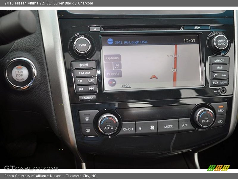 Controls of 2013 Altima 2.5 SL