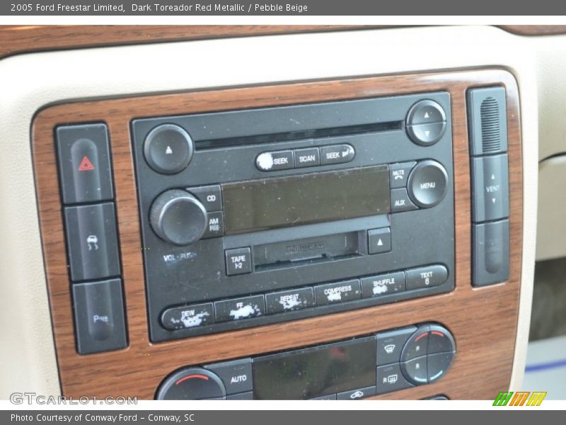 Dark Toreador Red Metallic / Pebble Beige 2005 Ford Freestar Limited