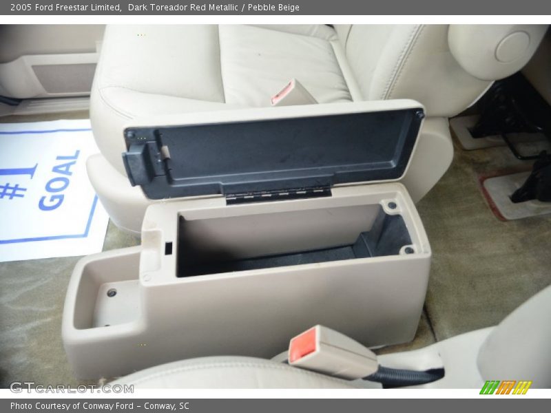 Dark Toreador Red Metallic / Pebble Beige 2005 Ford Freestar Limited