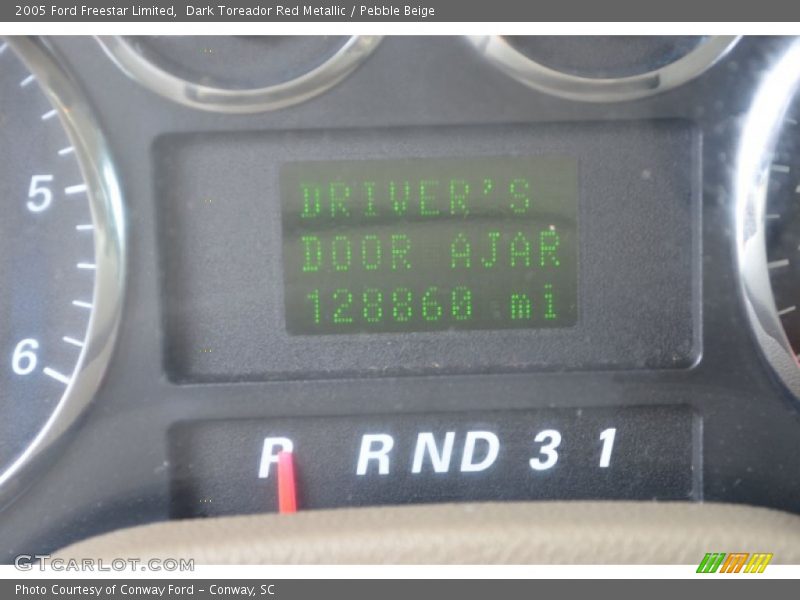 Dark Toreador Red Metallic / Pebble Beige 2005 Ford Freestar Limited