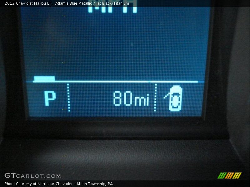 Atlantis Blue Metallic / Jet Black/Titanium 2013 Chevrolet Malibu LT