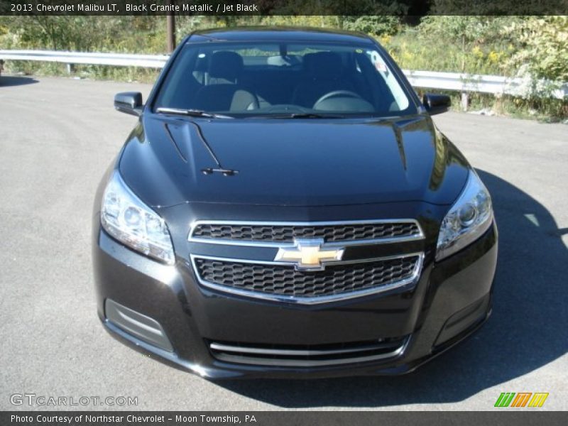 Black Granite Metallic / Jet Black 2013 Chevrolet Malibu LT