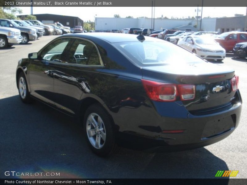 Black Granite Metallic / Jet Black 2013 Chevrolet Malibu LT