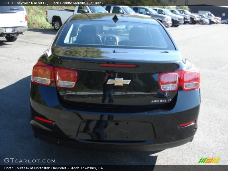 Black Granite Metallic / Jet Black 2013 Chevrolet Malibu LT