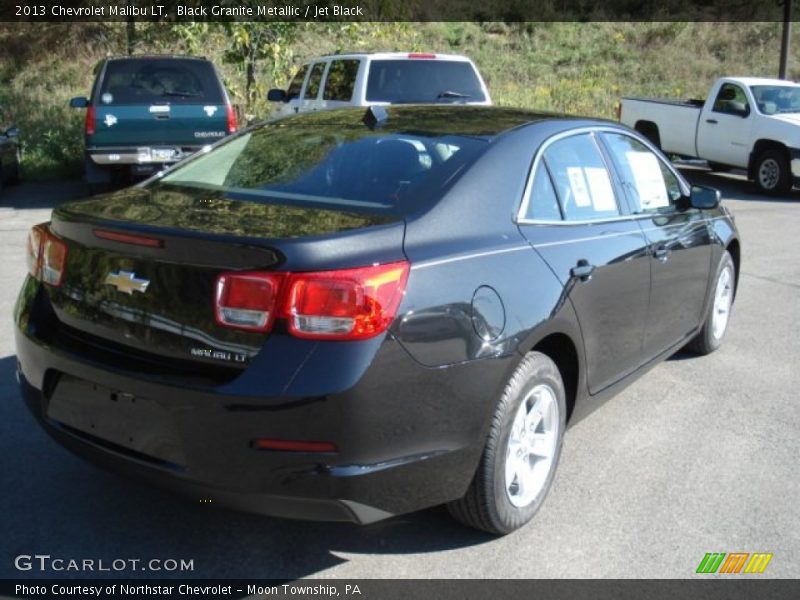 Black Granite Metallic / Jet Black 2013 Chevrolet Malibu LT