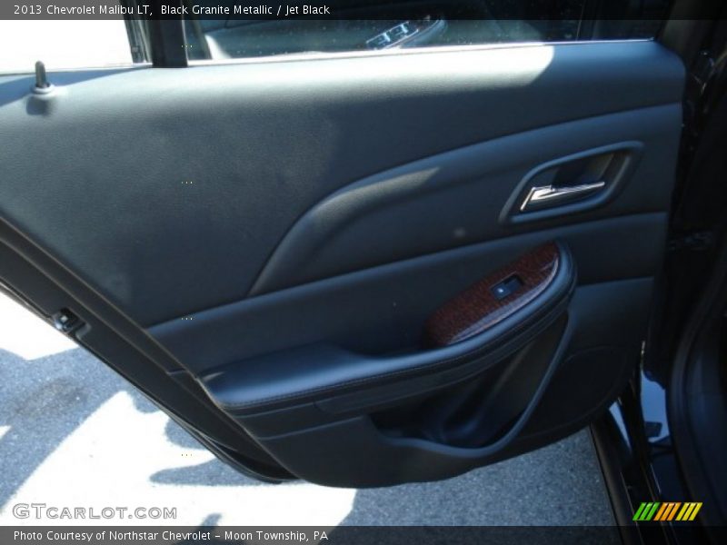 Black Granite Metallic / Jet Black 2013 Chevrolet Malibu LT