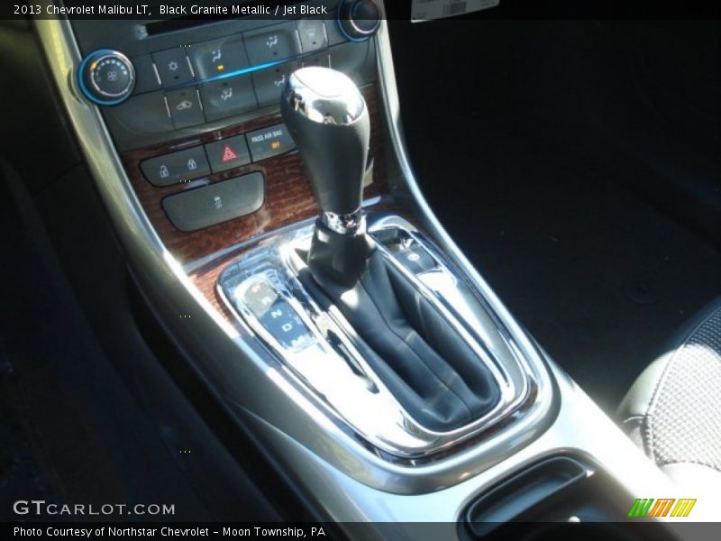 Black Granite Metallic / Jet Black 2013 Chevrolet Malibu LT