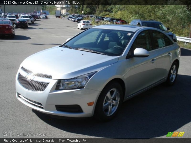 Silver Ice Metallic / Jet Black 2013 Chevrolet Cruze LT