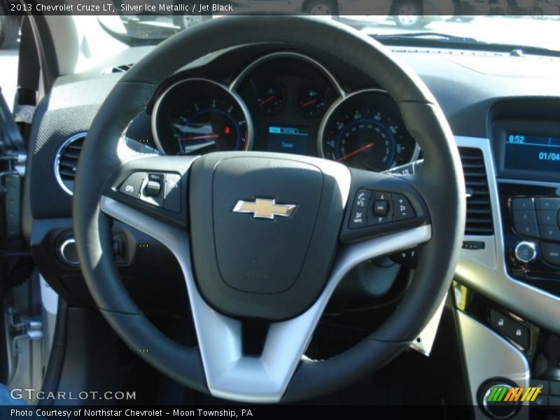 Silver Ice Metallic / Jet Black 2013 Chevrolet Cruze LT