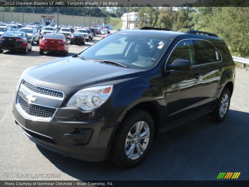 Tungsten Metallic / Jet Black 2013 Chevrolet Equinox LT AWD
