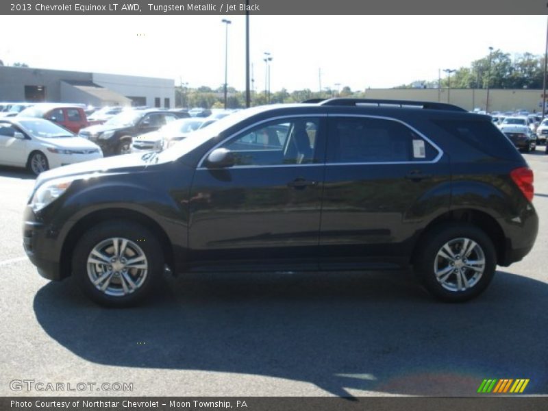 Tungsten Metallic / Jet Black 2013 Chevrolet Equinox LT AWD