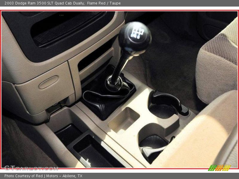 Flame Red / Taupe 2003 Dodge Ram 3500 SLT Quad Cab Dually