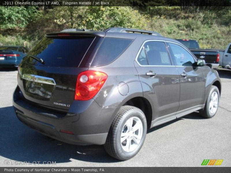 Tungsten Metallic / Jet Black 2013 Chevrolet Equinox LT AWD