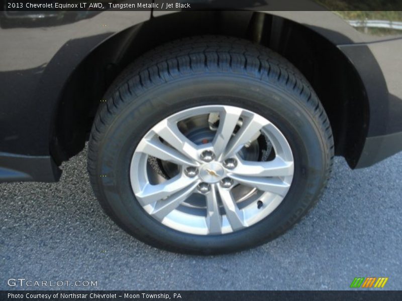 Tungsten Metallic / Jet Black 2013 Chevrolet Equinox LT AWD