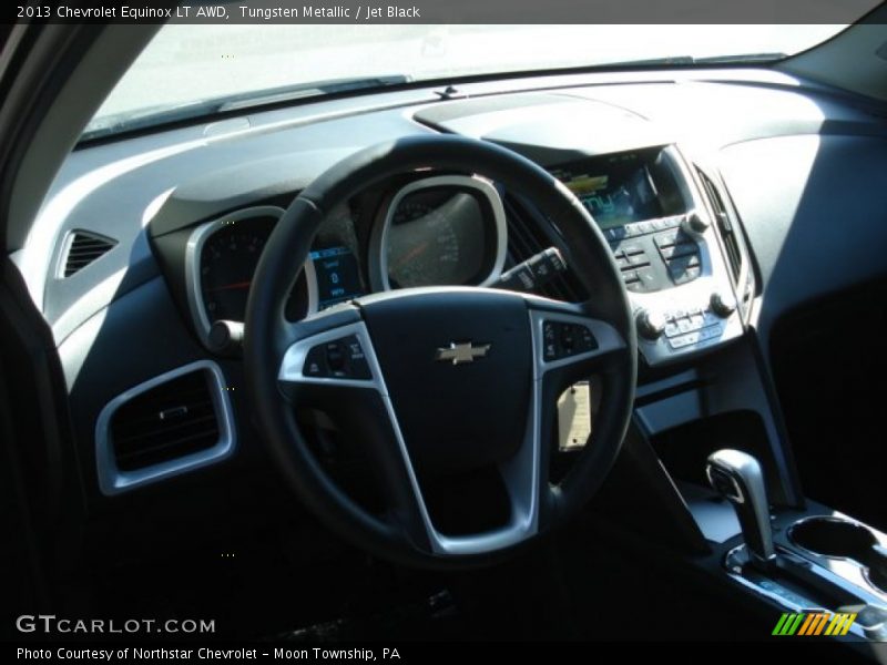 Tungsten Metallic / Jet Black 2013 Chevrolet Equinox LT AWD