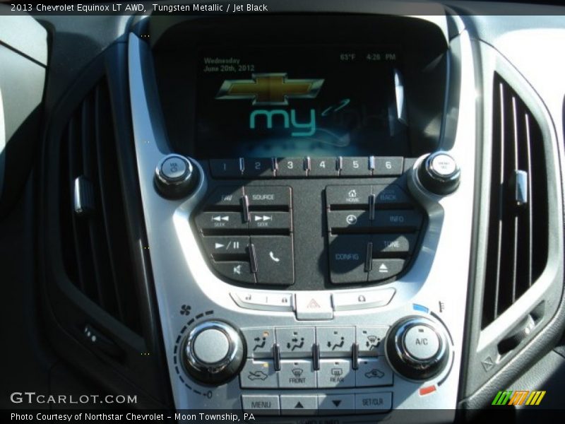Tungsten Metallic / Jet Black 2013 Chevrolet Equinox LT AWD