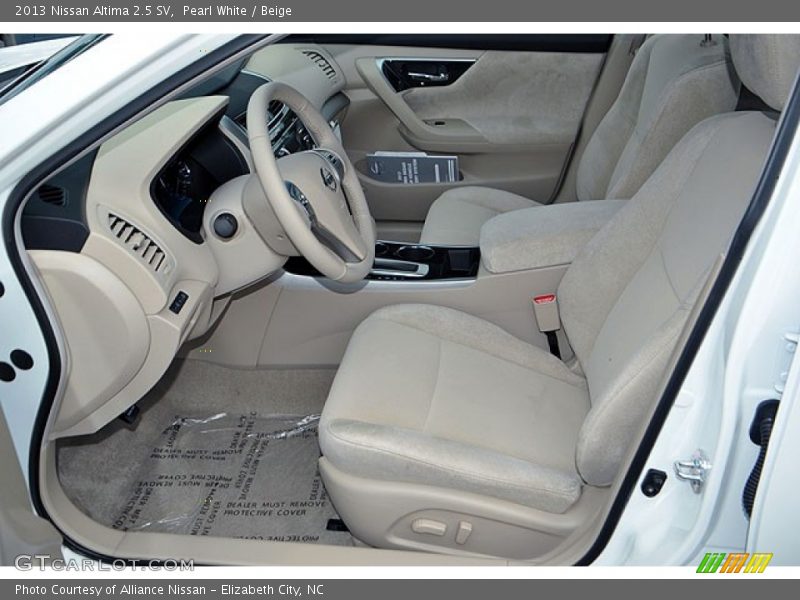  2013 Altima 2.5 SV Beige Interior