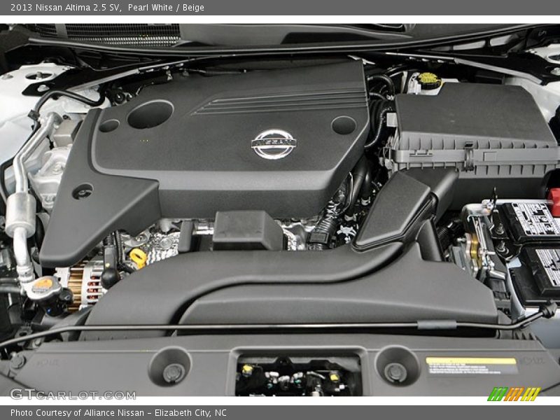  2013 Altima 2.5 SV Engine - 2.5 Liter DOHC 16-Valve VVT 4 Cylinder