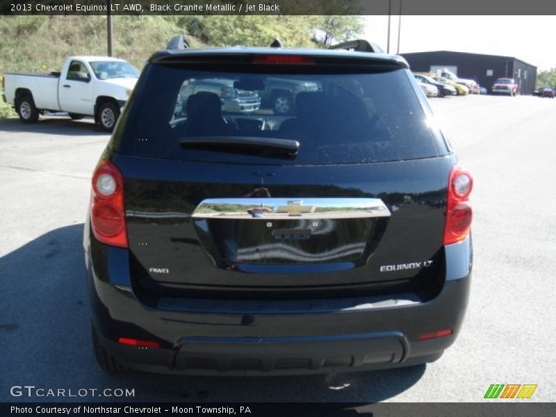 Black Granite Metallic / Jet Black 2013 Chevrolet Equinox LT AWD