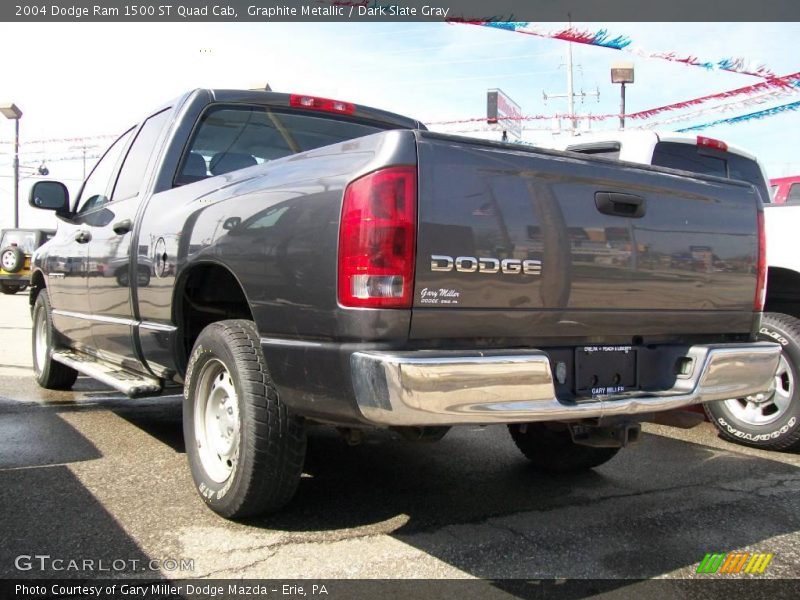 Graphite Metallic / Dark Slate Gray 2004 Dodge Ram 1500 ST Quad Cab