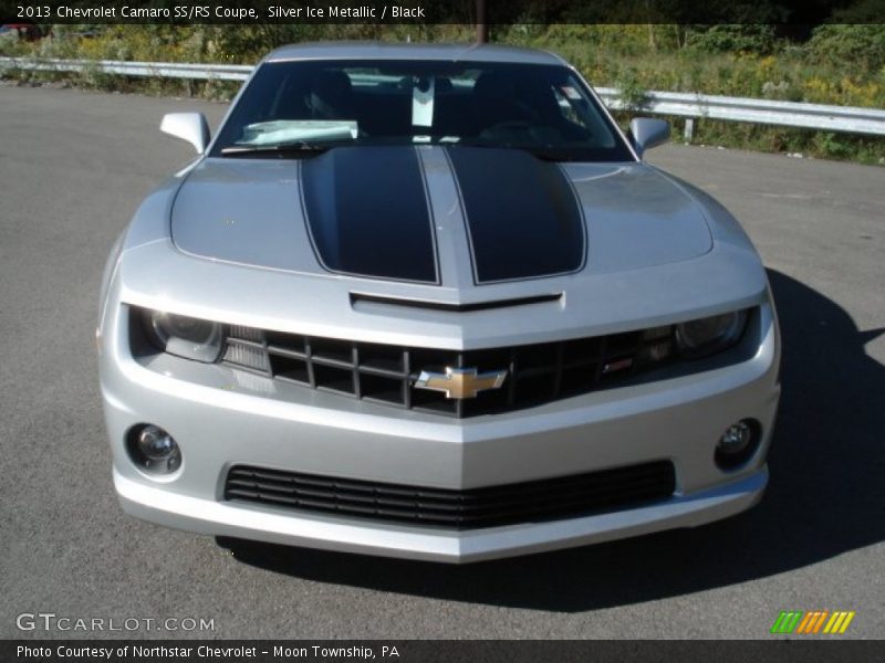 Silver Ice Metallic / Black 2013 Chevrolet Camaro SS/RS Coupe