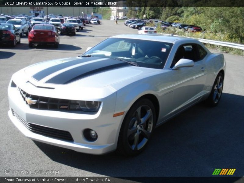 Silver Ice Metallic / Black 2013 Chevrolet Camaro SS/RS Coupe