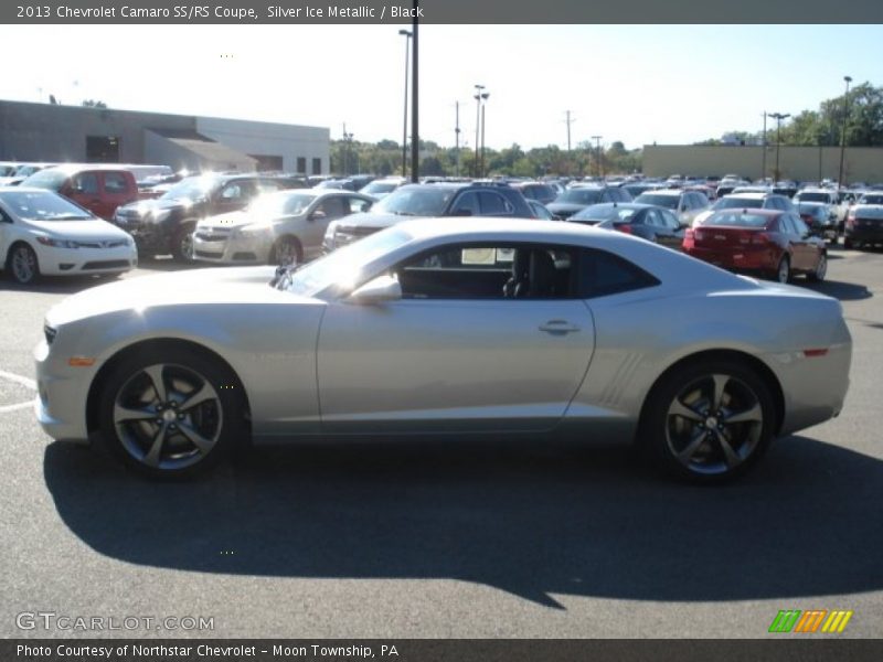 Silver Ice Metallic / Black 2013 Chevrolet Camaro SS/RS Coupe