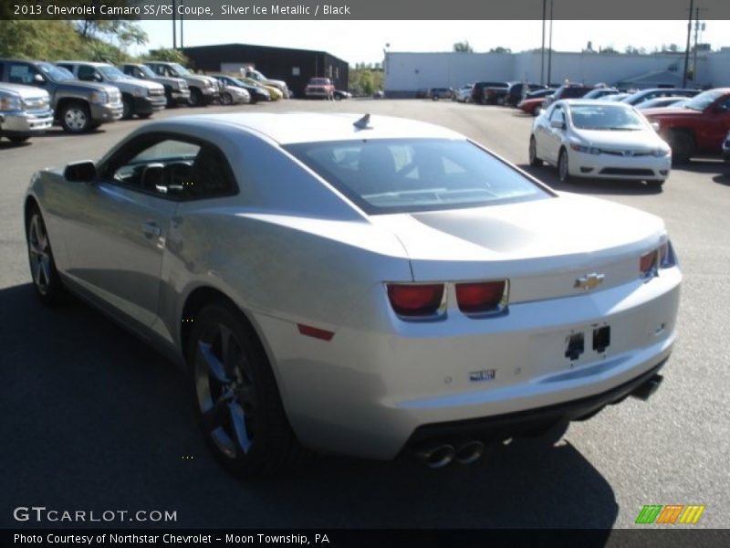 Silver Ice Metallic / Black 2013 Chevrolet Camaro SS/RS Coupe