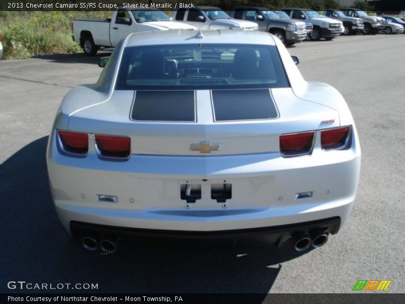 Silver Ice Metallic / Black 2013 Chevrolet Camaro SS/RS Coupe