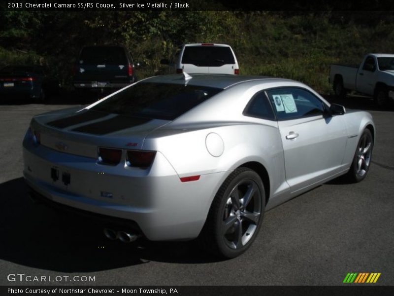 Silver Ice Metallic / Black 2013 Chevrolet Camaro SS/RS Coupe