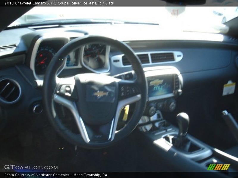 Silver Ice Metallic / Black 2013 Chevrolet Camaro SS/RS Coupe