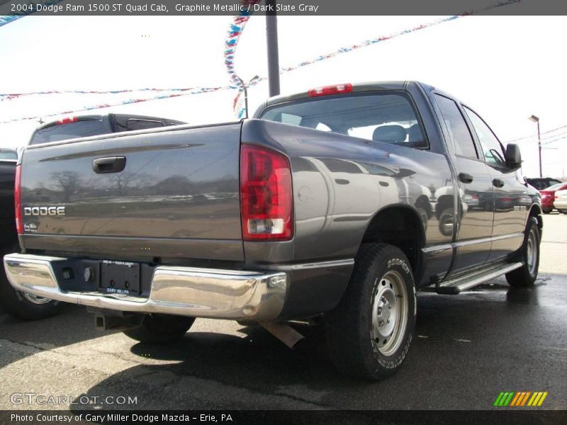 Graphite Metallic / Dark Slate Gray 2004 Dodge Ram 1500 ST Quad Cab
