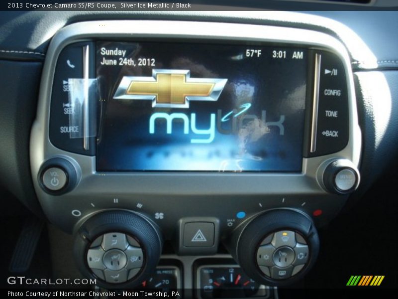 Silver Ice Metallic / Black 2013 Chevrolet Camaro SS/RS Coupe