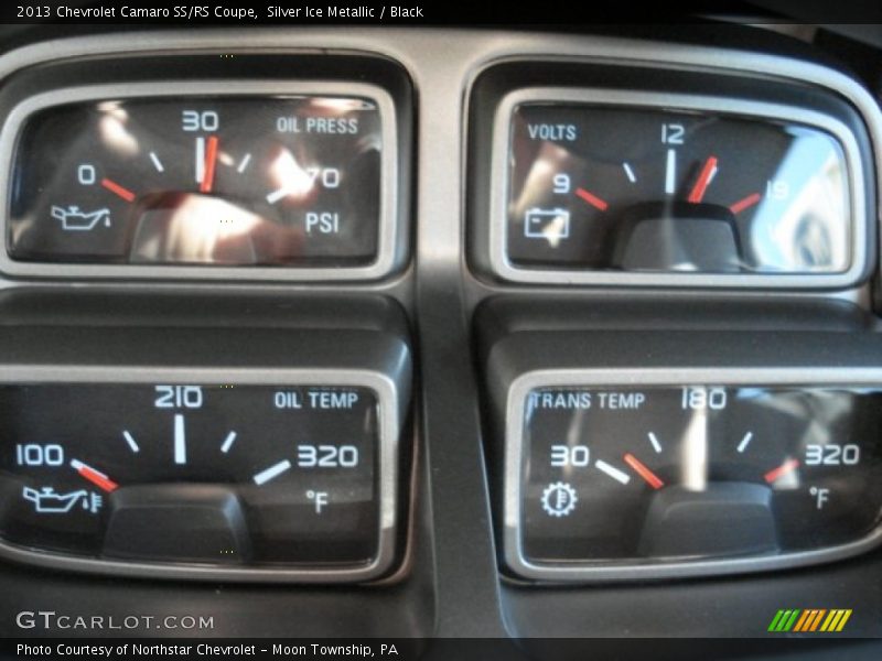 Silver Ice Metallic / Black 2013 Chevrolet Camaro SS/RS Coupe