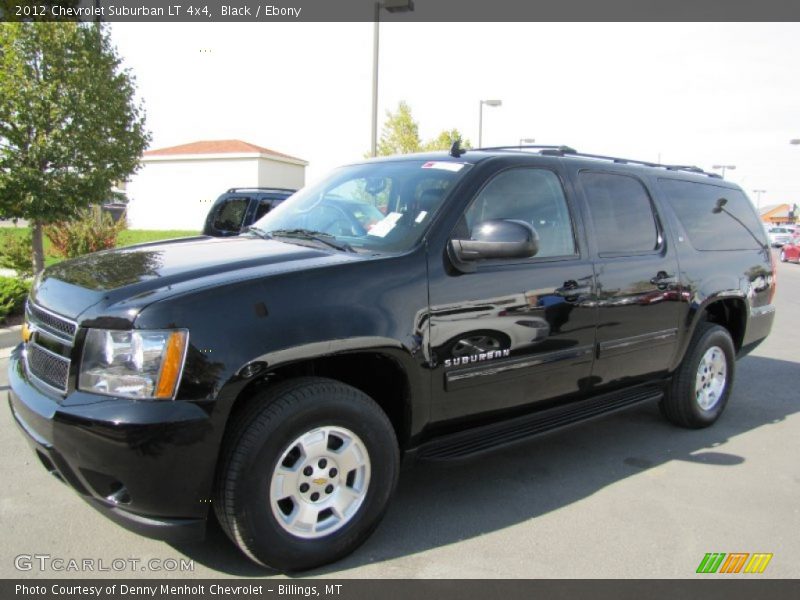 Black / Ebony 2012 Chevrolet Suburban LT 4x4