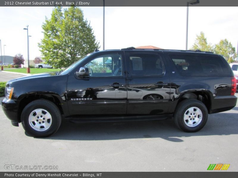 Black / Ebony 2012 Chevrolet Suburban LT 4x4