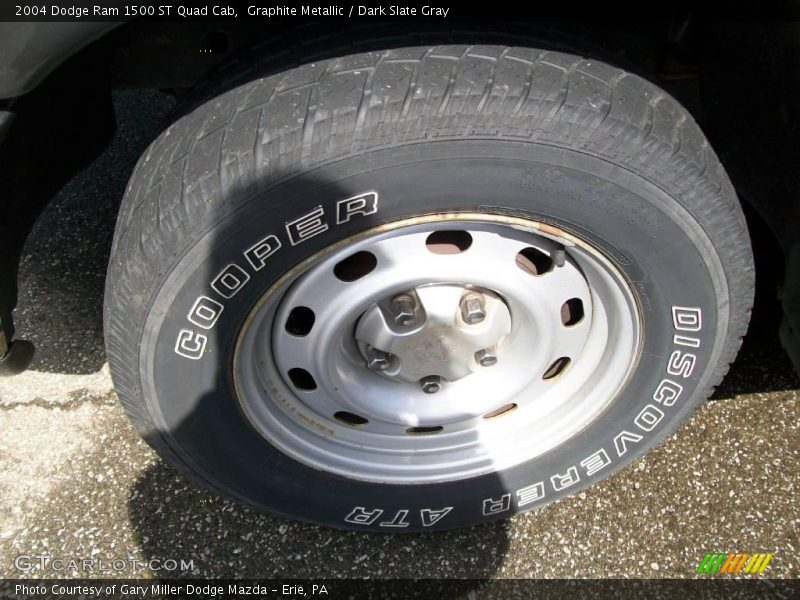 Graphite Metallic / Dark Slate Gray 2004 Dodge Ram 1500 ST Quad Cab