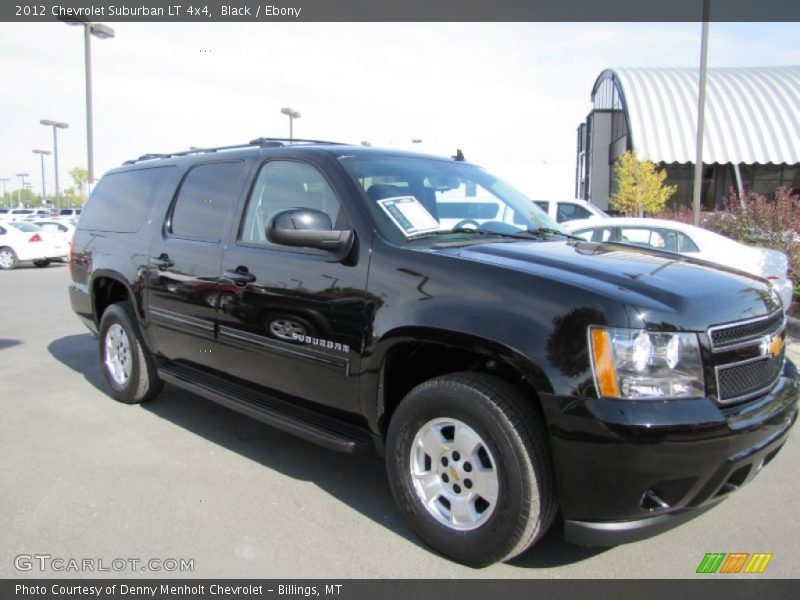 Black / Ebony 2012 Chevrolet Suburban LT 4x4