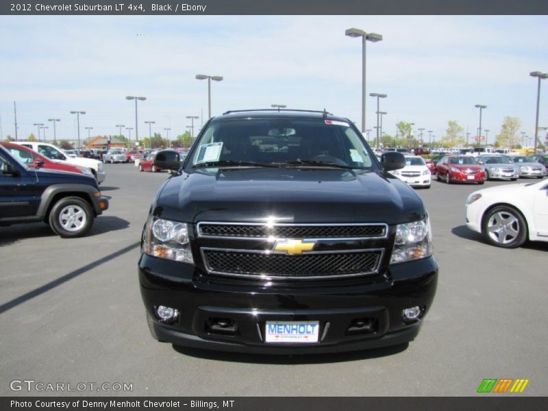 Black / Ebony 2012 Chevrolet Suburban LT 4x4