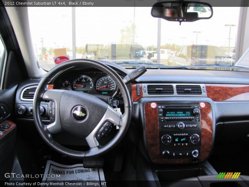 Black / Ebony 2012 Chevrolet Suburban LT 4x4