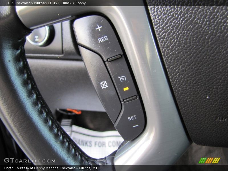 Black / Ebony 2012 Chevrolet Suburban LT 4x4