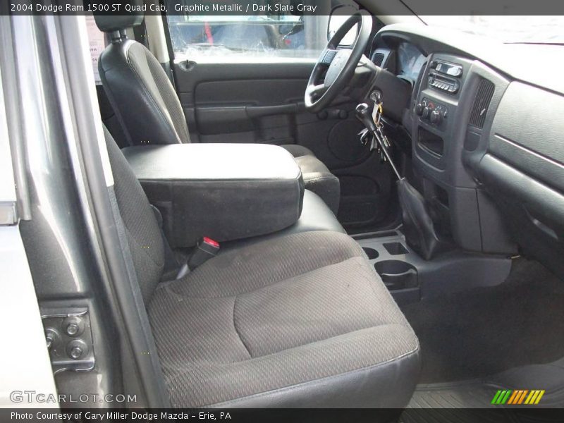 Graphite Metallic / Dark Slate Gray 2004 Dodge Ram 1500 ST Quad Cab
