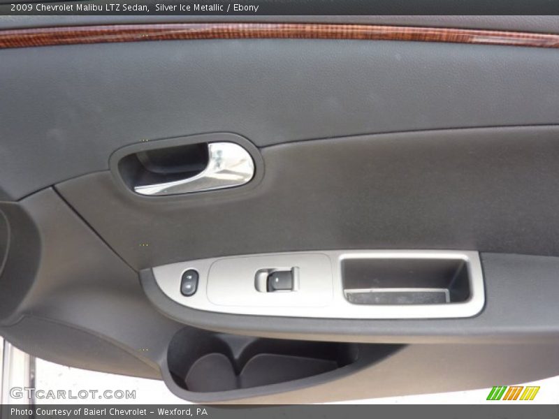 Silver Ice Metallic / Ebony 2009 Chevrolet Malibu LTZ Sedan