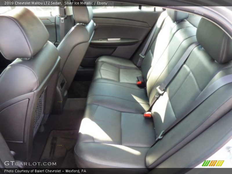 Silver Ice Metallic / Ebony 2009 Chevrolet Malibu LTZ Sedan